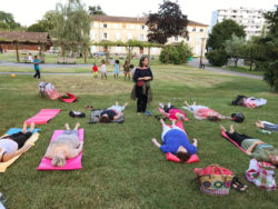 Cours dans les parcs au Parc des Franchises, été 2017