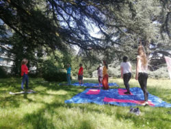 Cours dans les parcs au Parc Beaulieu, été 2022